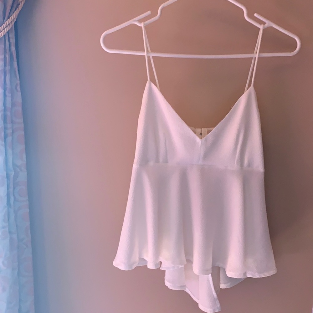White Baby Doll Top